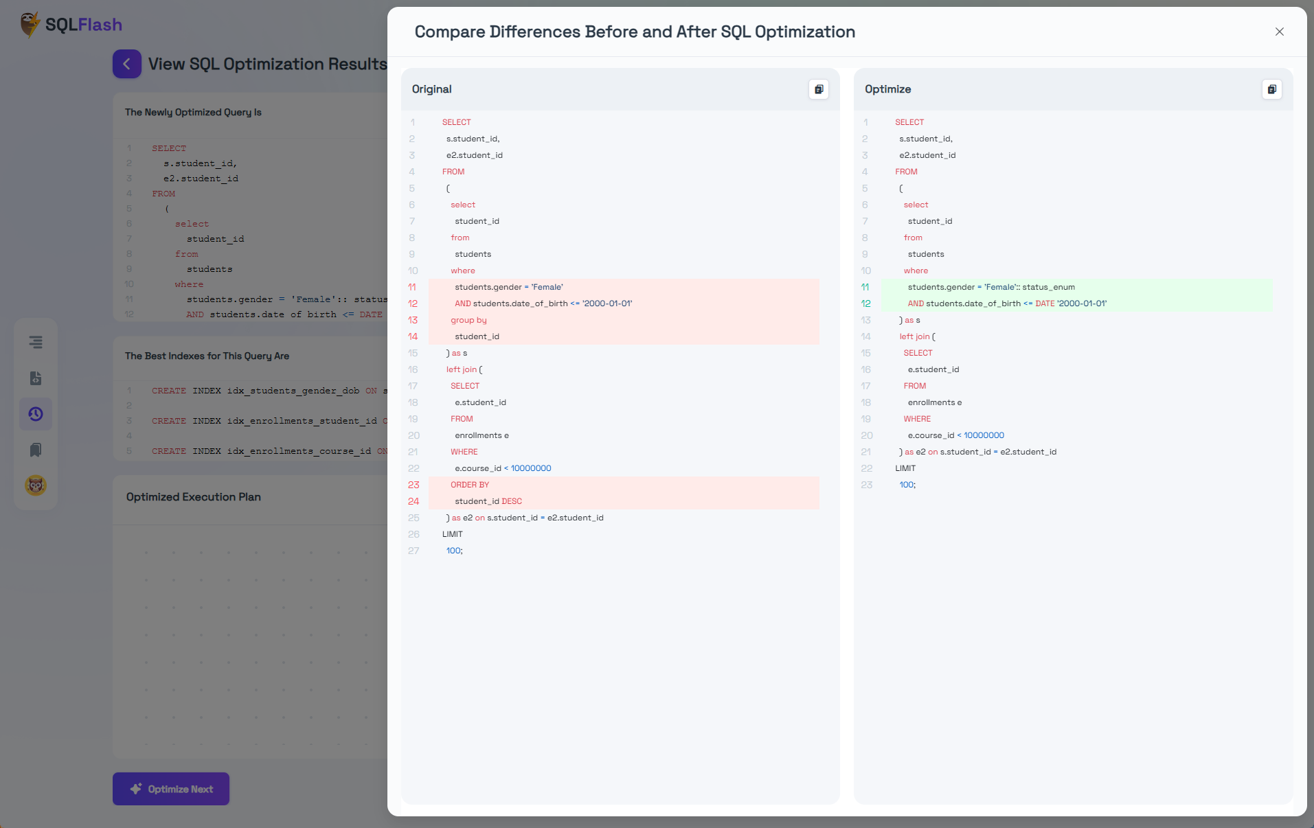 SQL Compare